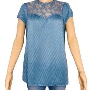 Eden & Olivia Women's Polka Dot blouse size small